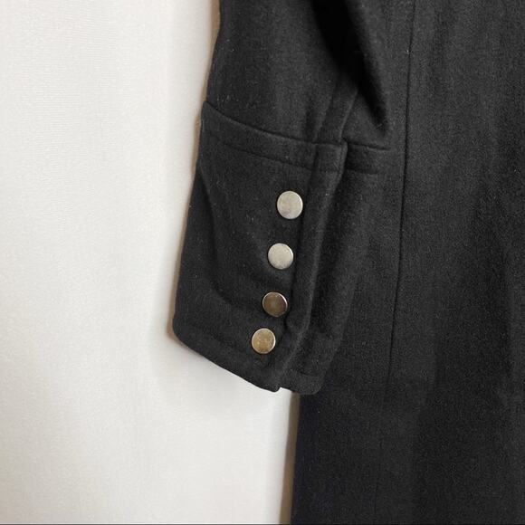 MARVIN RICHARDS / wool blend military long coat - Picture 5 of 11